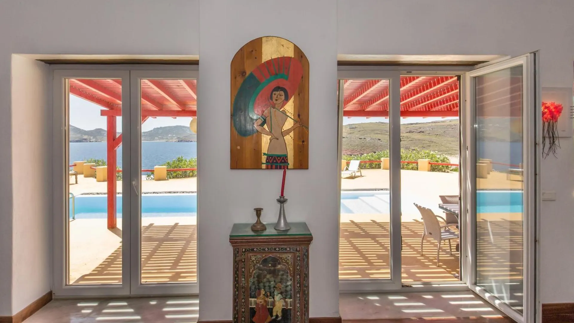 Cosy Three Bedroom Villa In Agios Sostis Mykonos Town Σπίτι διακοπών
