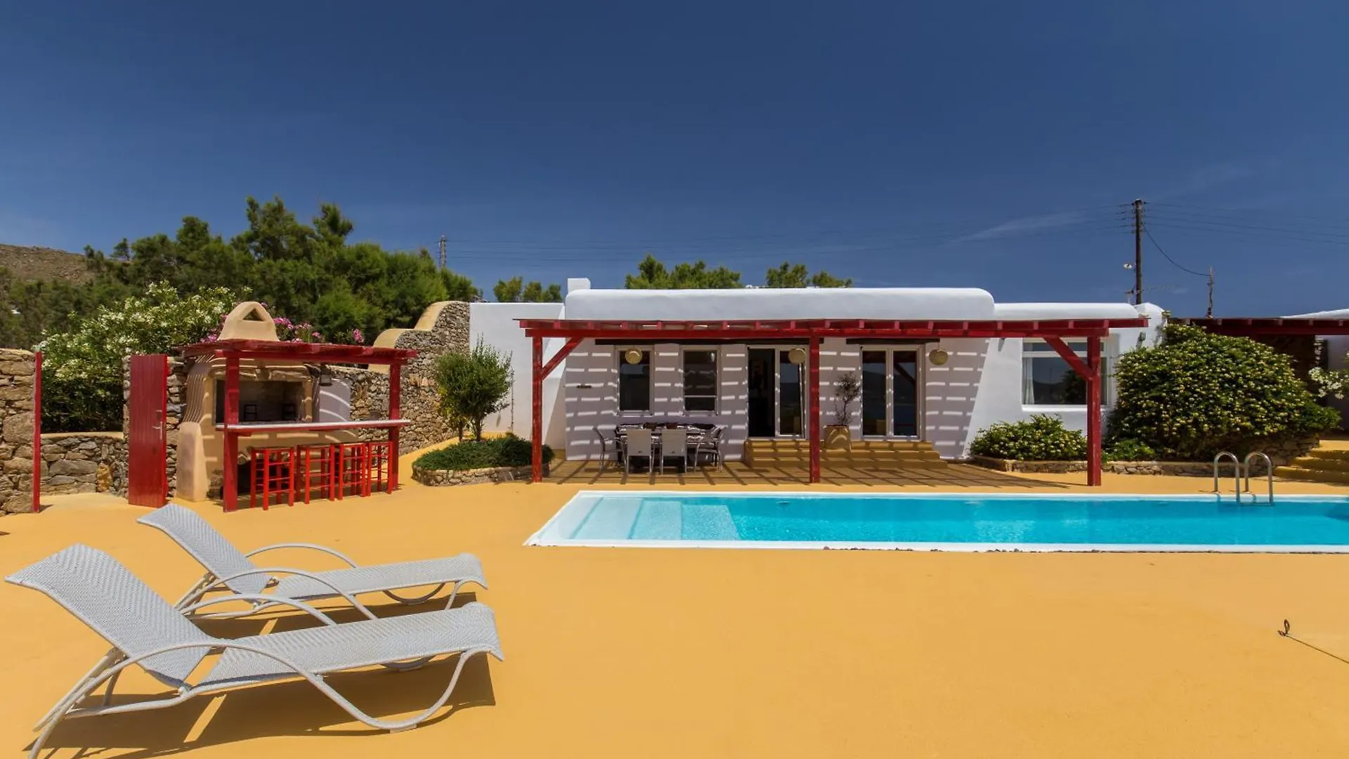 Cosy Three Bedroom Villa In Agios Sostis Mykonos Town